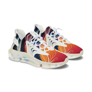 Vibrant Women&#39;s Mesh Sneakers, Trendy Lightweight Footwear, Stylish Athletic Shoes, Comfortable Casual Sneakers, Perfect for Everyday Wear
