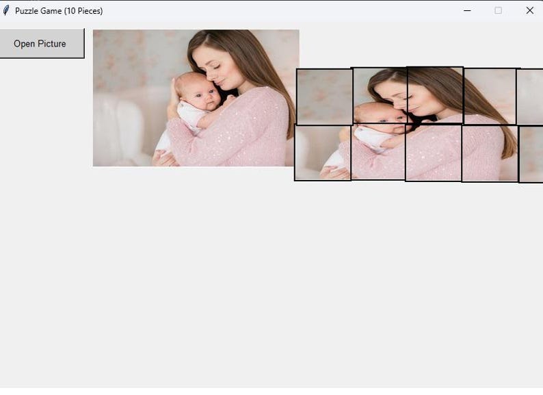 Código del juego de rompecabezas de Python (descarga digital) imagen 1