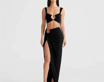 レディース ブラック ストラップレス コルセット トップ | セクシーなボディコン ビスチェ チューブトップ | クラブウェア クロップトップ Y2K | エレガントなお出かけ着