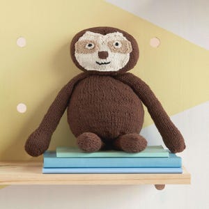 Knit Sloth Toy Pattern - Lily Sugar&#39;n Cream DIY Amigurumi Crochet Craft Tutorial for Handmade Gifts