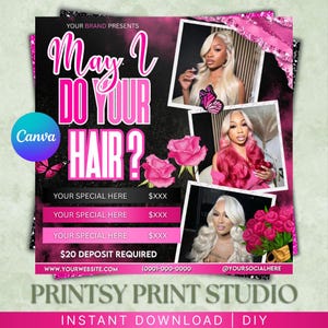 Flyer mei-boekingen, mei-boekingen beschikbaar, afspraakflyer mei, lenteflyer, haar, nagels, make-up, wimpers, boekingsflyer voorjaar