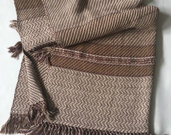 Earth Tones, Cotton Throw