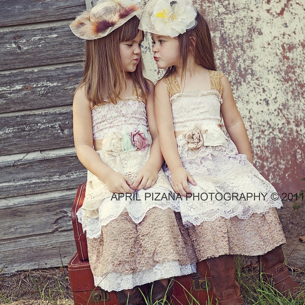 Flower Girl Tea Party Dress-Custom