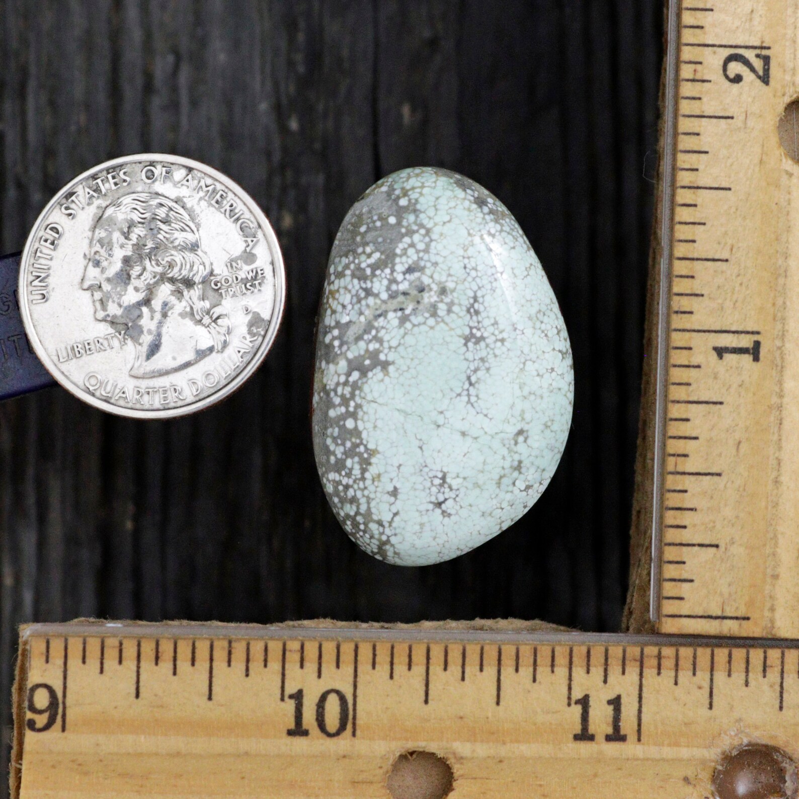 Turquoise Cabochon Dry Creek Mine White Turquoise , B95 Etsy