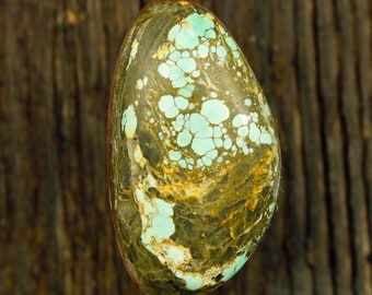 Turquoise cabochon Mystic Mountain mine, A-146
