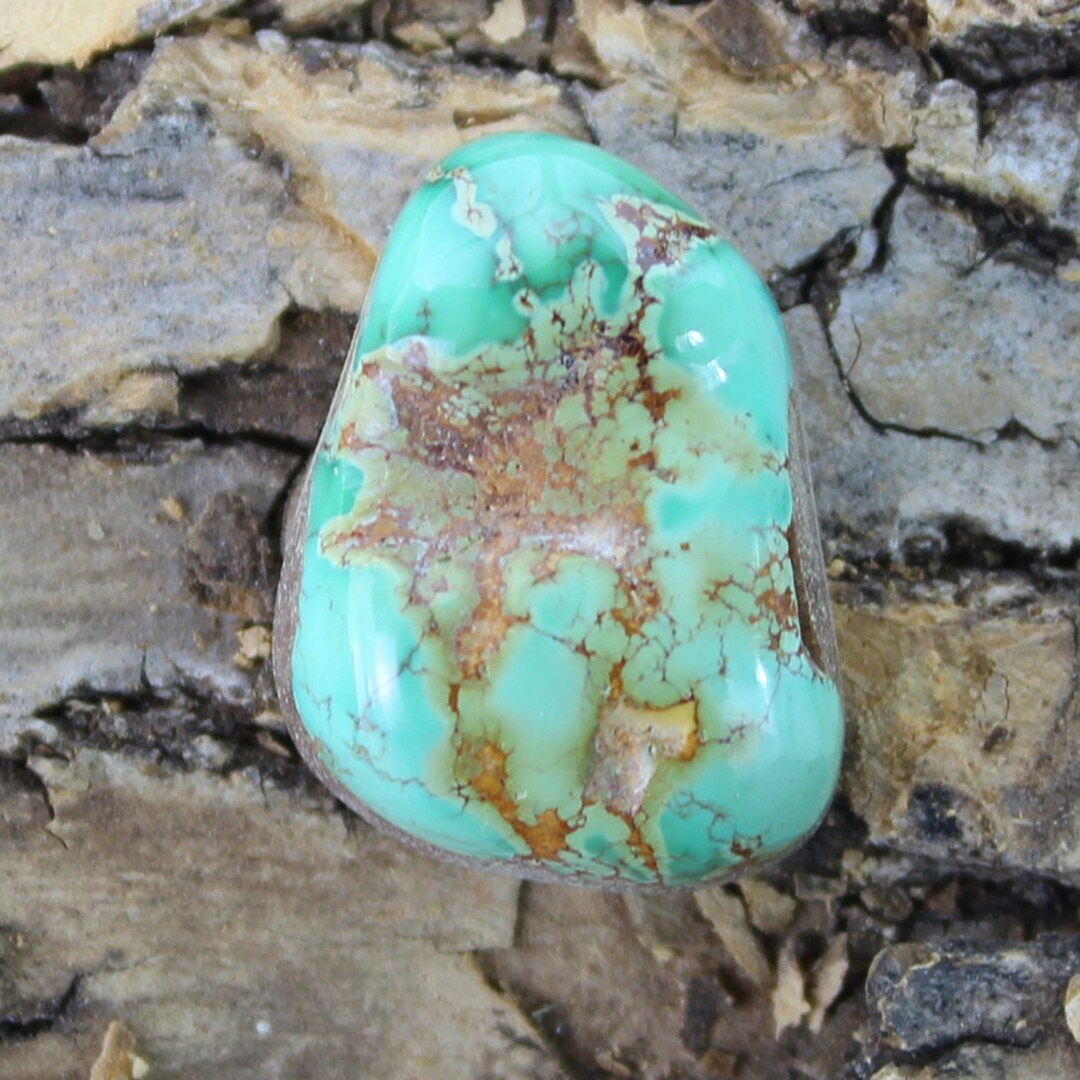 Turquoise Cabochon Kings Manassa Colorado Mine Cabochon, B86 Etsy