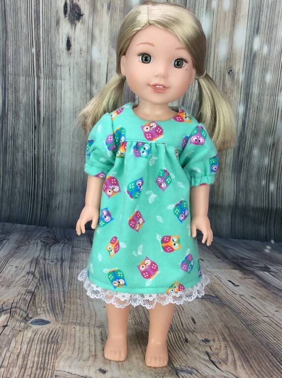 Debs RED Party Dress Doll Clothes For American Girl 14/" Wellie Wisher Wishers
