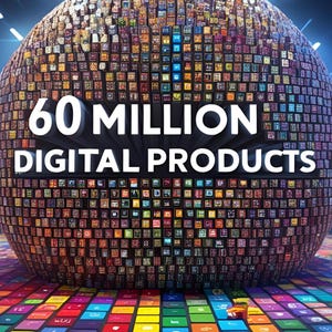 PLR  MRR |60 Million Digital Products Bundle |resell rights | eBooks, Courses, Graphics, Software|Instant Download|Plr kit digital marketing