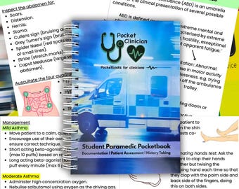 Student Paramedic Pocketbook – UK Patient Assessment, OSCE & Ambulance Placement Guide