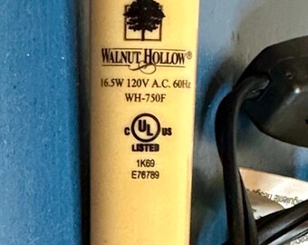 Walnut Hollow WH-750F Wood Burning Tool – 16.5W Pyrography Pen | Tested Working | Craft & Hobby Woodburner