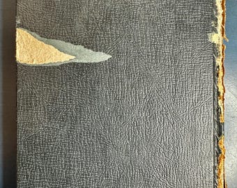 Vintage Distressed Book The Scarlet Letter Nathaniel Hawthorne – Dark Academia Decor – Gothic Antique Style Book – Worn Bookshelf Prop