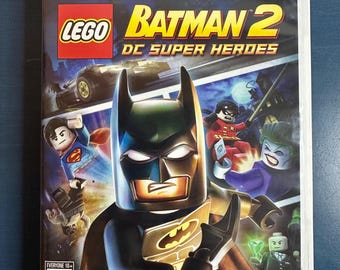 LEGO Batman 2: DC Super Heroes (Nintendo Wii) – Complete with manual, tested and authentic