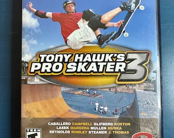 Tony Hawk’s Pro Skater 3 (PlayStation 2, 2001) – Complete with Case & Manual, Tested and Working