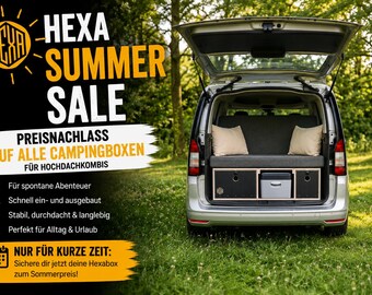 SUMMER SALE - Campingbox Hochdachkombi mit Tisch, Camper Ausbau, Bett &  Heckkche  Caddy, Kangoo, Berlingo, Dokker uvm. Campingmodul - Etsy.de