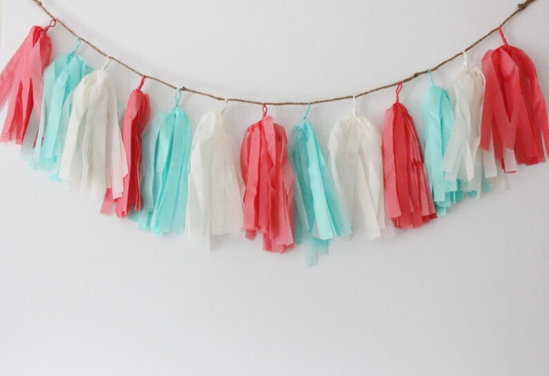 ribbon tassel garland