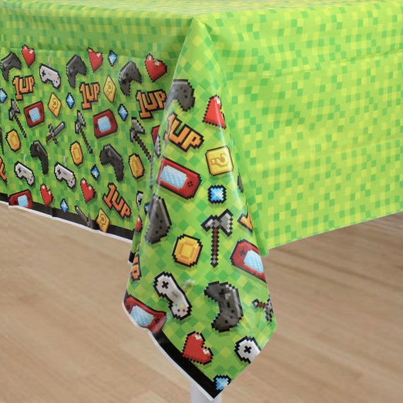 Sale VIDEO GAME TABLECLOTH Tablecover Fortnite Inspired Etsy