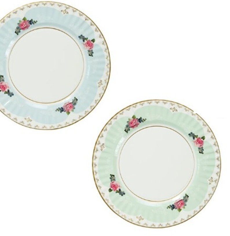 paris paper plates