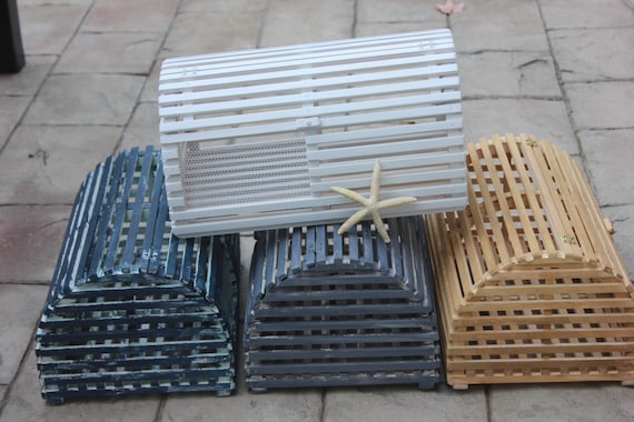 Lobster Trap Cardbox Card Box Holder Choose Color Centerpiece Etsy