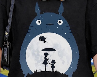 My Neighbor Totoro Shirt, Sweatshirt, Hoodie, Studio Ghibli Characters, Gift for Anime Lovers, Kids Youth Toddler, Japanese Y2K Clothes