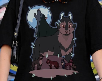 Das Eulenhaus Wolf Shirt, Jägers Wolf Shirt, Das Eulenhaus Shirt, Eulenhaus Freunde Gruppe Shirt, Zeichentrickfilm für Fan
