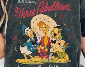 Disney Vintage Margarita Comfort Colors-skjorta, Disney Epcot-skjorta, Margaritas Epcot-skjorta, De tre Caballeros-skjortan, Disney-skjorta