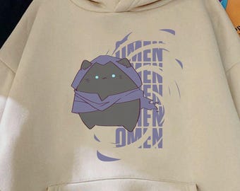 Omen Cat Valorant Shirt, Sweatshirt, Hoodie, Cute Chibi Agent Valorant Shirt, Gaming Tee, Birthday Gift for Gamers, Gamer Inspired