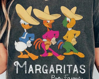 Disney Vintage Margarita Comfort Colors Shirt, Disney Epcot Shirt, Margaritas Epcot Shirt, The Three Caballeros Shirt, Disney Shirt