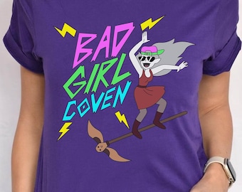 Bad Girl Coven Eda The Owl House Shirt, Disney TOH Characters Unisex Tee, Cartoon Shirt, Hexside School, Boiling Isles, Gift for Fans