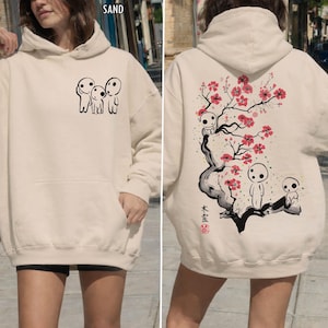 Vintage Kodama Shirt, Sweatshirt, Hoodie, Tree Spirit Studio Ghibli Princess Mononoke Tshirt, Kids Toddler Tee, Mononoke Hime Gifts image 4