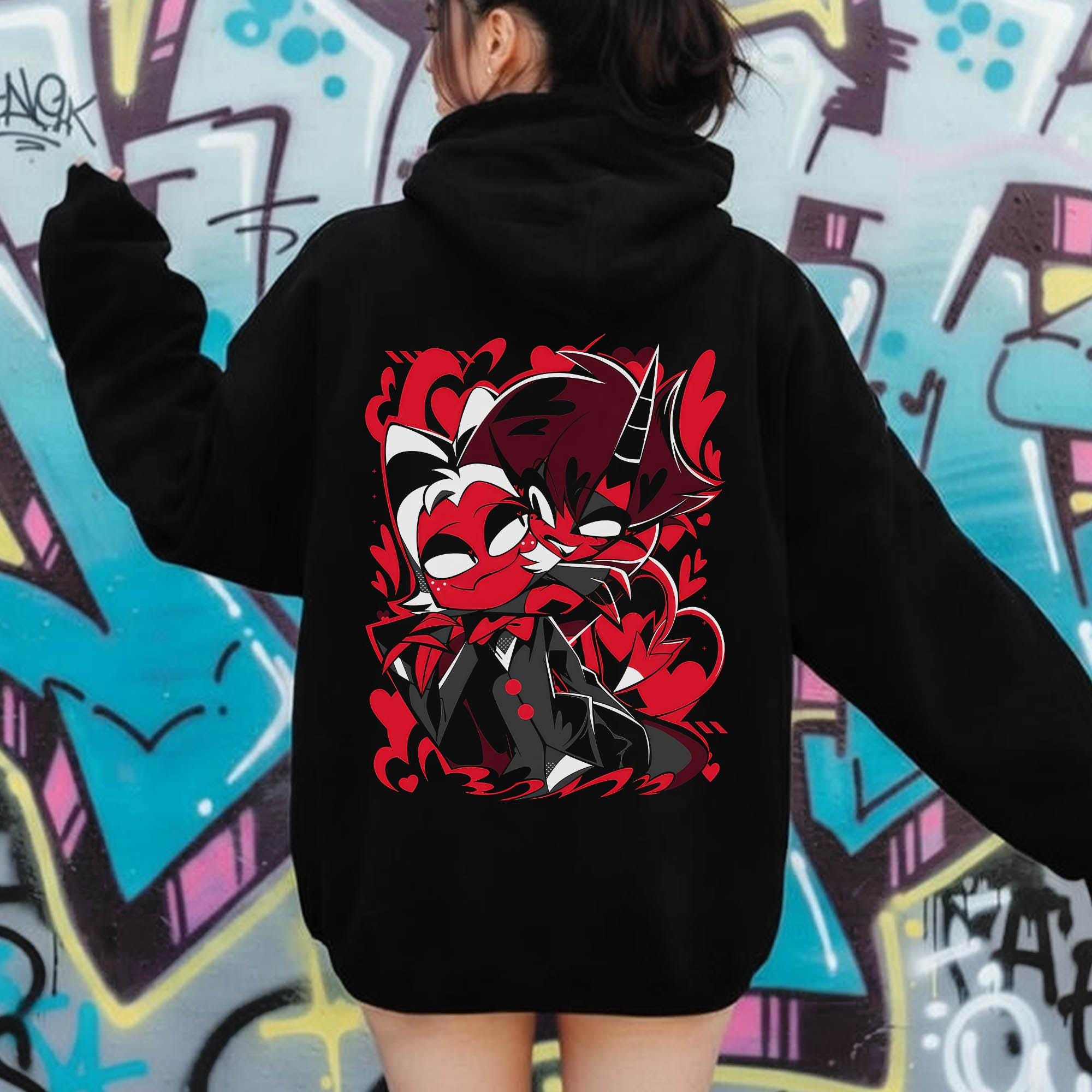 HazbinHtel Helluva Boss ルーナ パーカー Helluvaboss Loona Hoodie - Etsy