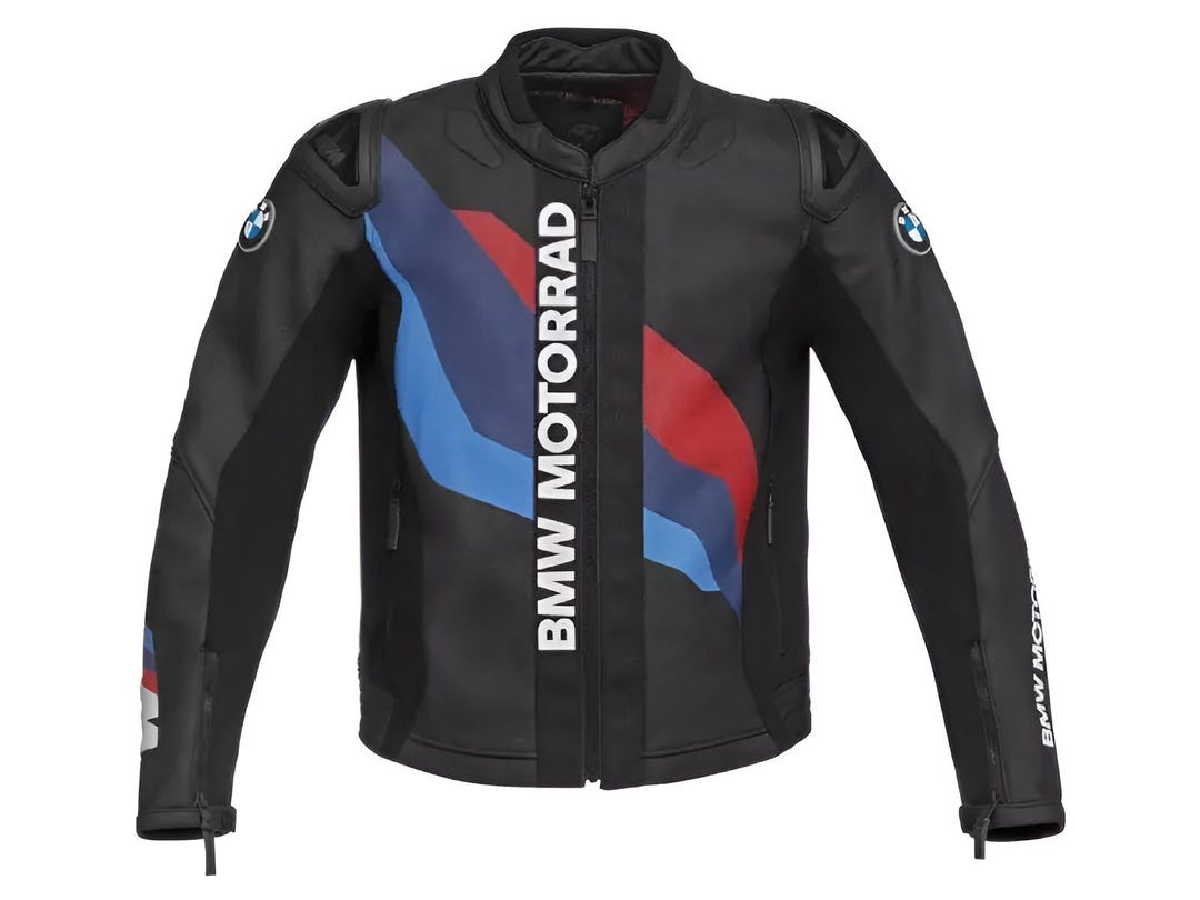 BMW Motorrad Downforce レザーモーターサイクルジャケット – 牛革 
