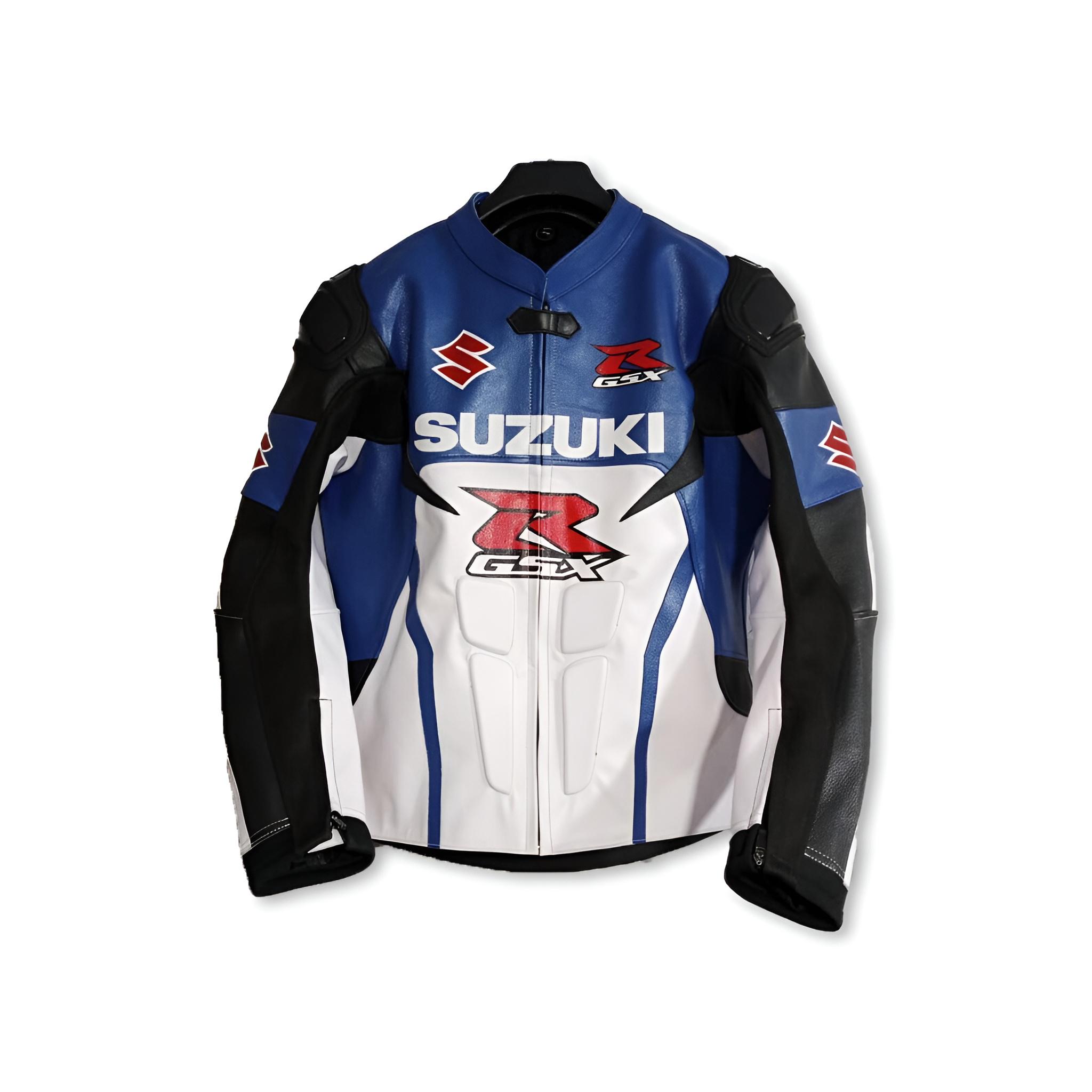 Suzuki GSX-R Leather Racing Jacket | Men's Motorcycle Riding