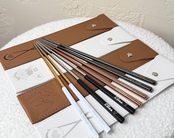 Benutzerdefinierte Essstäbchen personalisiert graviert Geschenk Hochzeit Geburtstag Stäbchen Edelstahl Metall Sushi Wok Japan Asia China