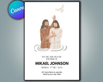 Modèle de programme de baptême SDJ, modèle neutre modifiable (PDF)