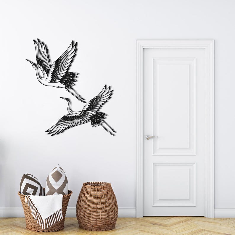 Cranes Wall Art,
Birds Large Wall Art,
wildlife wall art,
Outdoor Wall Decor,
metal wall decor,
decorative wall art,
nature wall art,
Crane Birds Decor,
bird metal art,
animal art,
japanese Crane,
crane gifts,
sandhill cranes