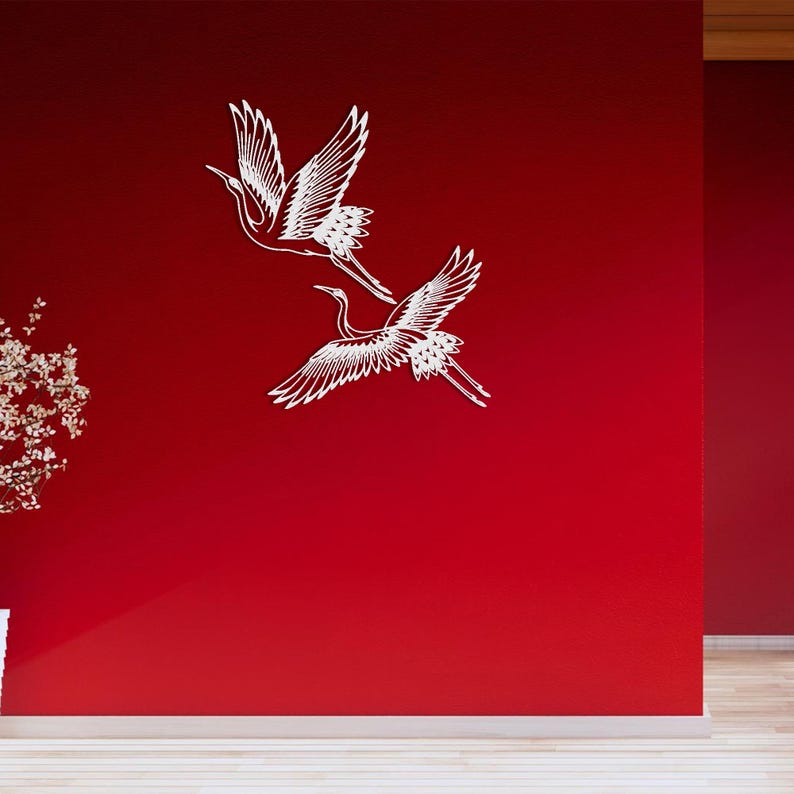 Cranes Wall Art,
Birds Large Wall Art,
wildlife wall art,
Outdoor Wall Decor,
metal wall decor,
decorative wall art,
nature wall art,
Crane Birds Decor,
bird metal art,
animal art,
japanese Crane,
crane gifts,
sandhill cranes