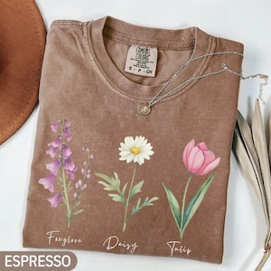 Subtle FDT Shirt, Floral F*ck Donald Trump Tee, Anti Trump Shirt, Feminist Botanical T-Shirt, FDT Protest Shirt, Soft Political Gift