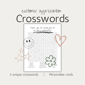 Barre Wortsuchrätsel - Druckbares Barre-Wortsuchspiel für Kunden & Studiomarketing | Lustige Postkartenidee, Dankeschön oder Geschenkbeilage