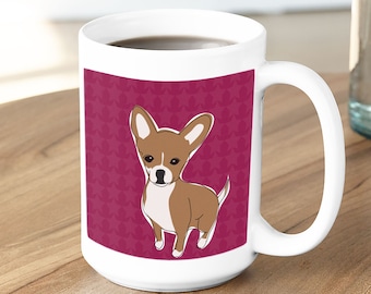 Chihuahua Mug - Funny Dog Coffee Mugs - Chihuahua Gifts Large 15oz Mug in Gift Box