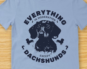 Funny Dachshund Shirt, Doxie Lover Gift, Wiener Dog Graphic Tee