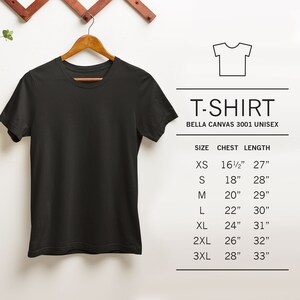 shirt sizing guide