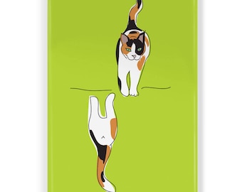 Clean Dirty Dishwasher Magnet with Kitty Cats - Funny Cat Dishwasher Magnet, Calico Cat, Black and White Cat, Orange Tabby and more