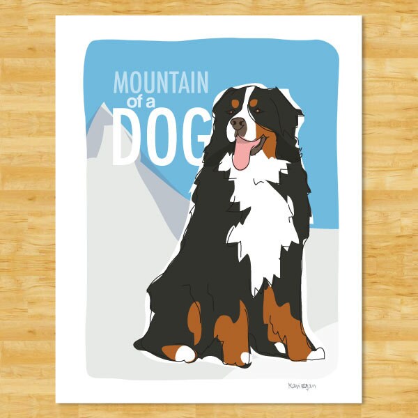bernese mountain dog items