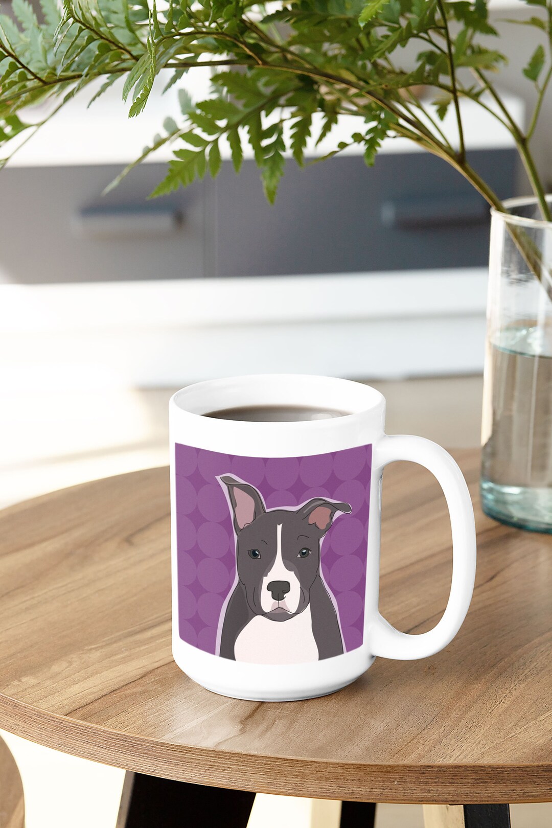 Pit Bull Mug Dog Coffee Mugs With Pitbull Pit Bull Gifts Dog Mugs for