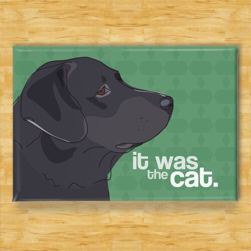 Labrador I Ate It Black Lab Labrador Retriever Etsy