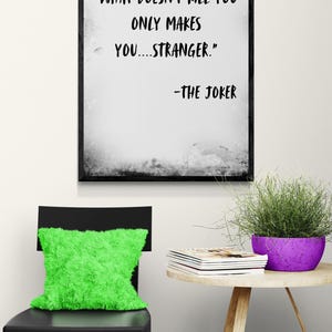 Masculine digital Wall Art - Cinematic Quote Printable Art Instant Download