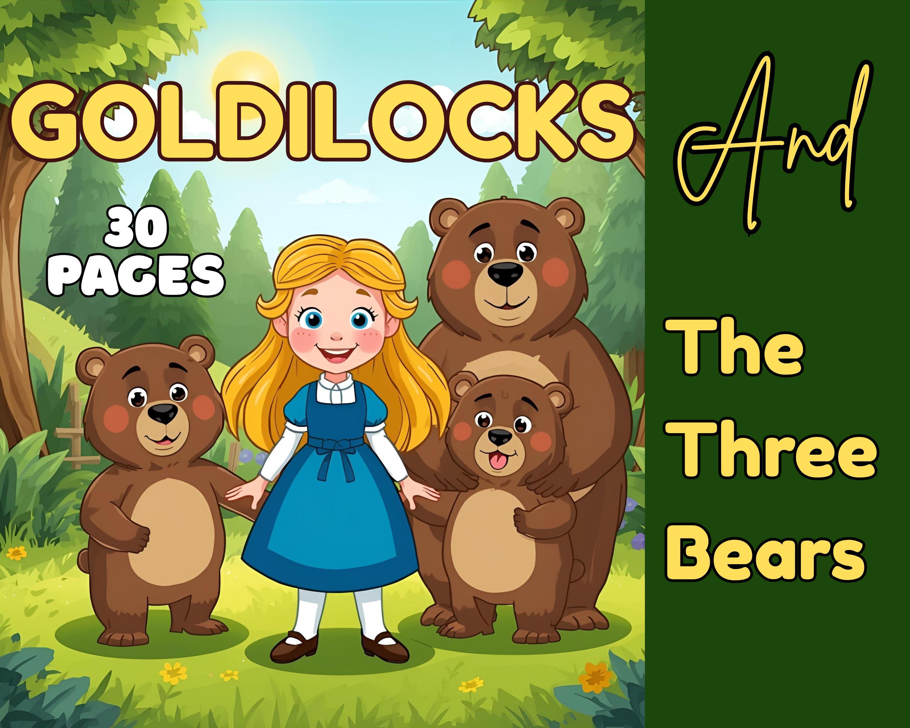 42 Unique Fairy Tale Crafts for Kids Perfect for Craft Time 36 Goldilocks & Three Bears Coloring Pages 30 Kids Printables Fairy…