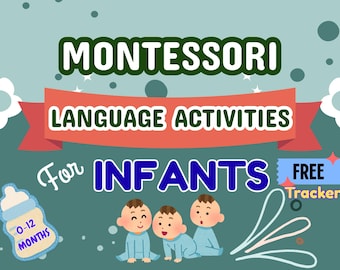 Montessori Language Activities for Infants (0–12 Months) | Early Language Development | Printable Infant Curriculum (PDF)