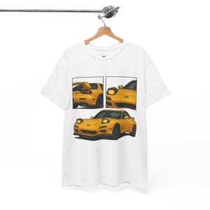 スタイリッシュなカー愛好家Tシャツ、ユニセックスコットンシャツ、ユニークな自動車デザイン、車愛好家へのプレゼントに最適、普段着、カーショーアパレル