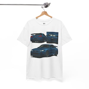 GTR R34 Shirt | JDM Skyline Car T-Shirt | Japanese Supercar Graphic Tee Street Racer Gift